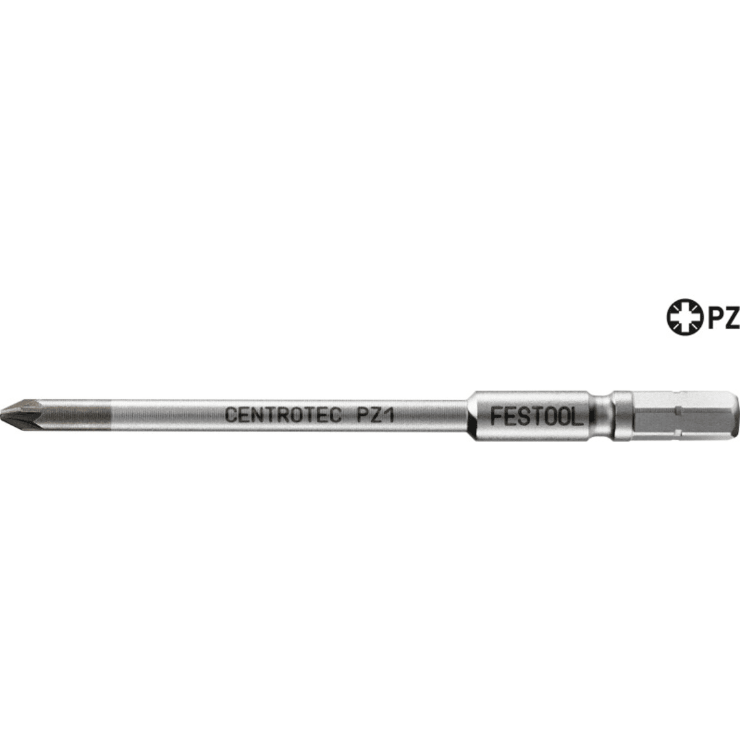 Steel Pozidrive drill bit with hex shank for use in power tool accessories and home improvement projects