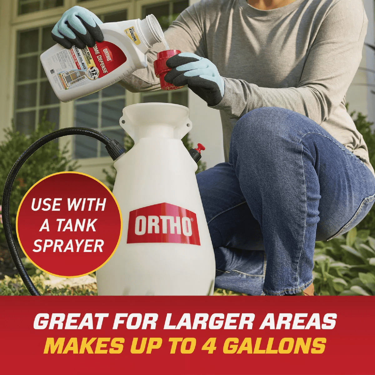 Ortho Home Defense Insect Killer for Indoor & Perimeter Concentrate, 32 oz.