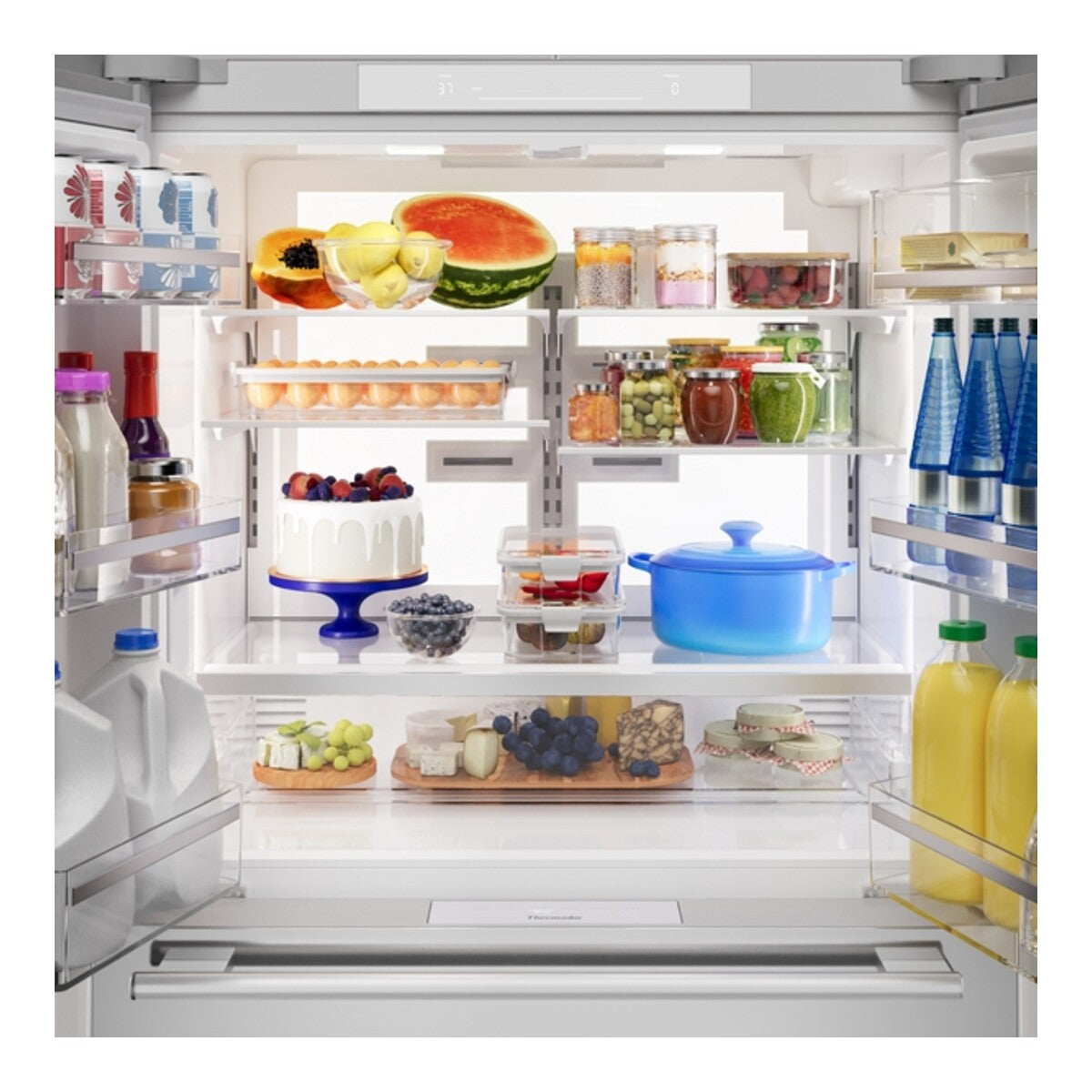 Freedom®, Freestanding French Door Bottom Mount Refrigerator,  Masterpiece®, Stainless Steel