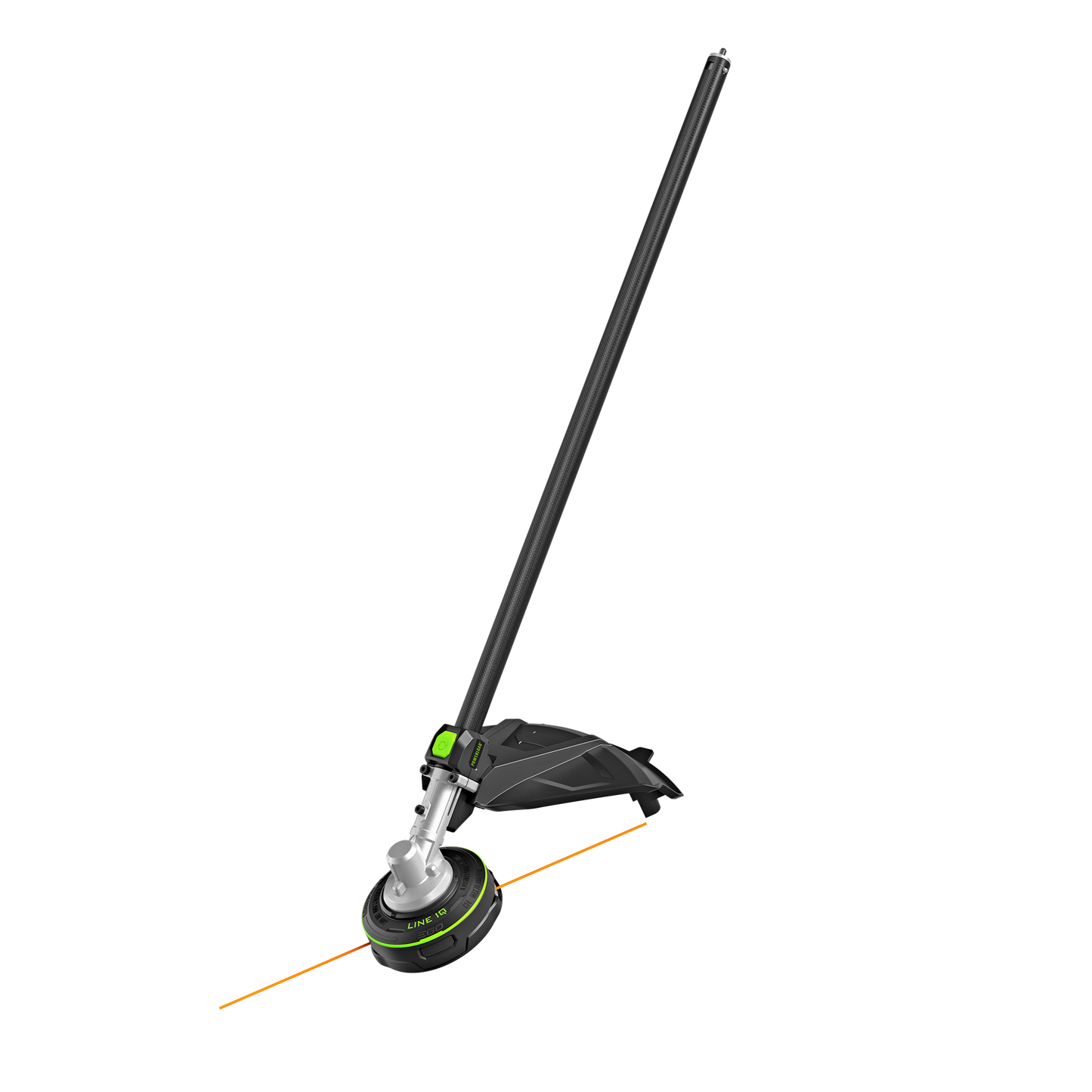 Cordless electric line trimmer with multi-head system for trimming and edging in power tools and home improvement collections