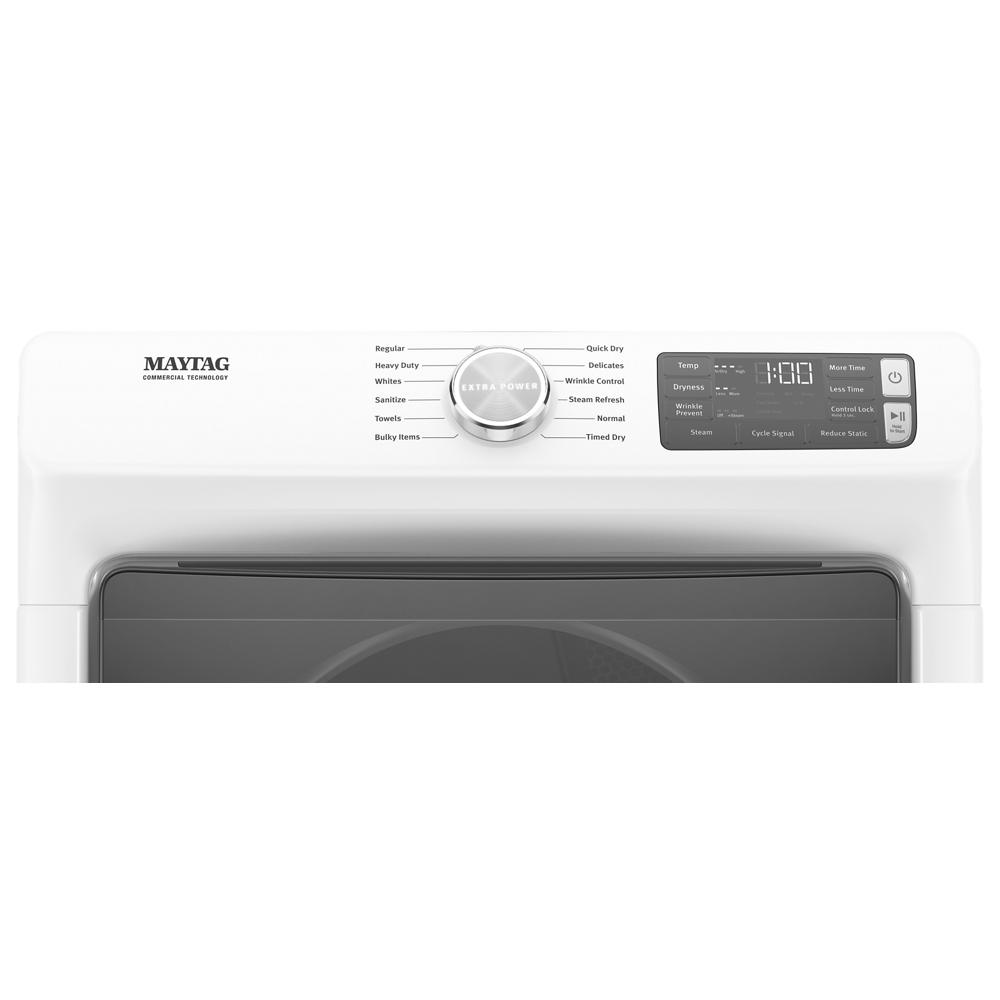 Front Load Electric Dryer with Extra Power and Quick Dry Cycle - 7.3 cu. ft.