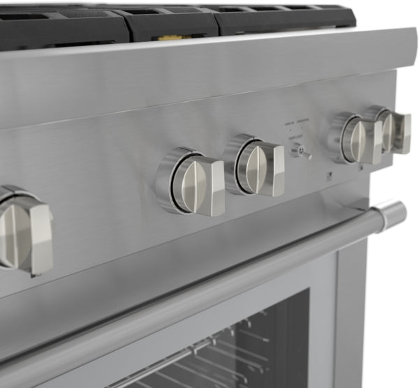 Gas Professional Range, 30'' Pro Harmony® Standard Depth, Stainless Steel