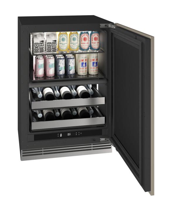 24" Dual-Zone Beverage Center