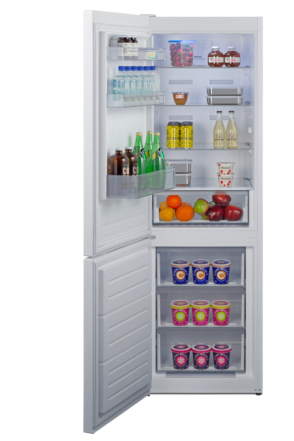 24" Wide Wide Bottom Mount Refrigerator-Freezer