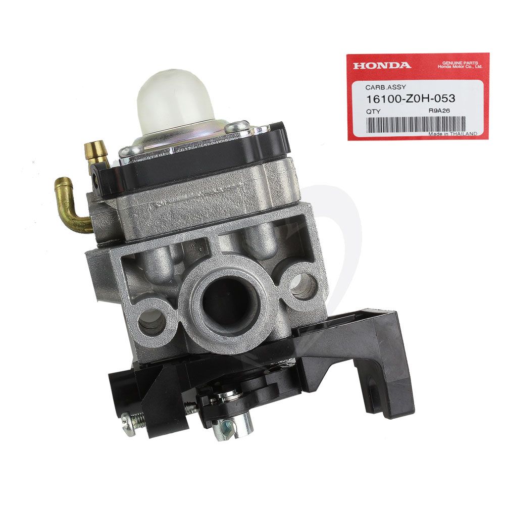 Metal carburetor assembly with plastic and brass fittings for Honda engines in Parts & Lubricants collection under $100