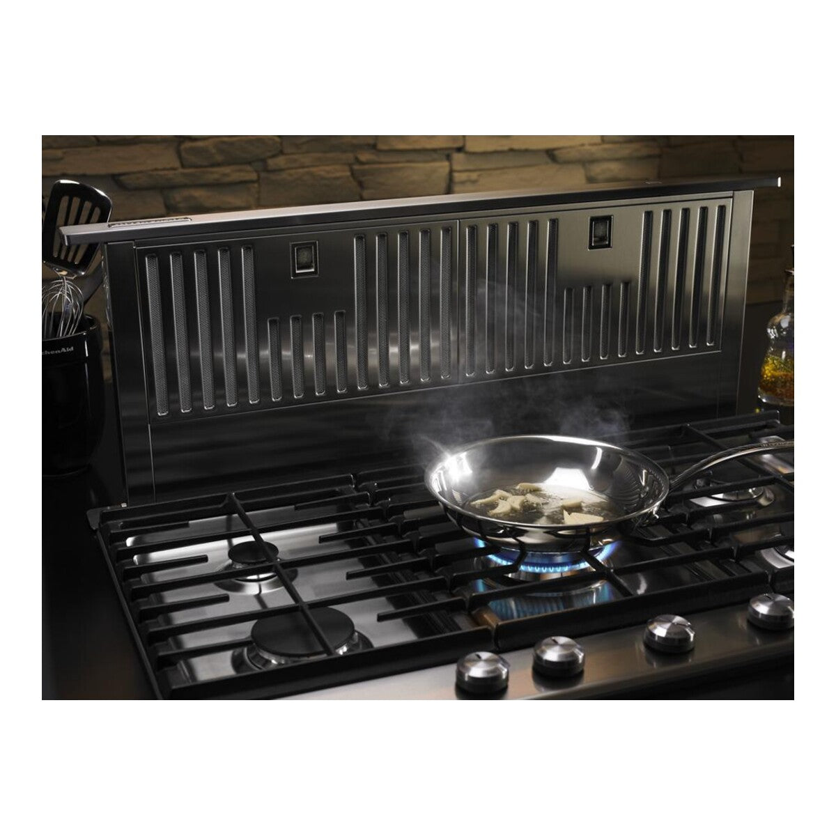 36" Retractable Downdraft Ventilation System