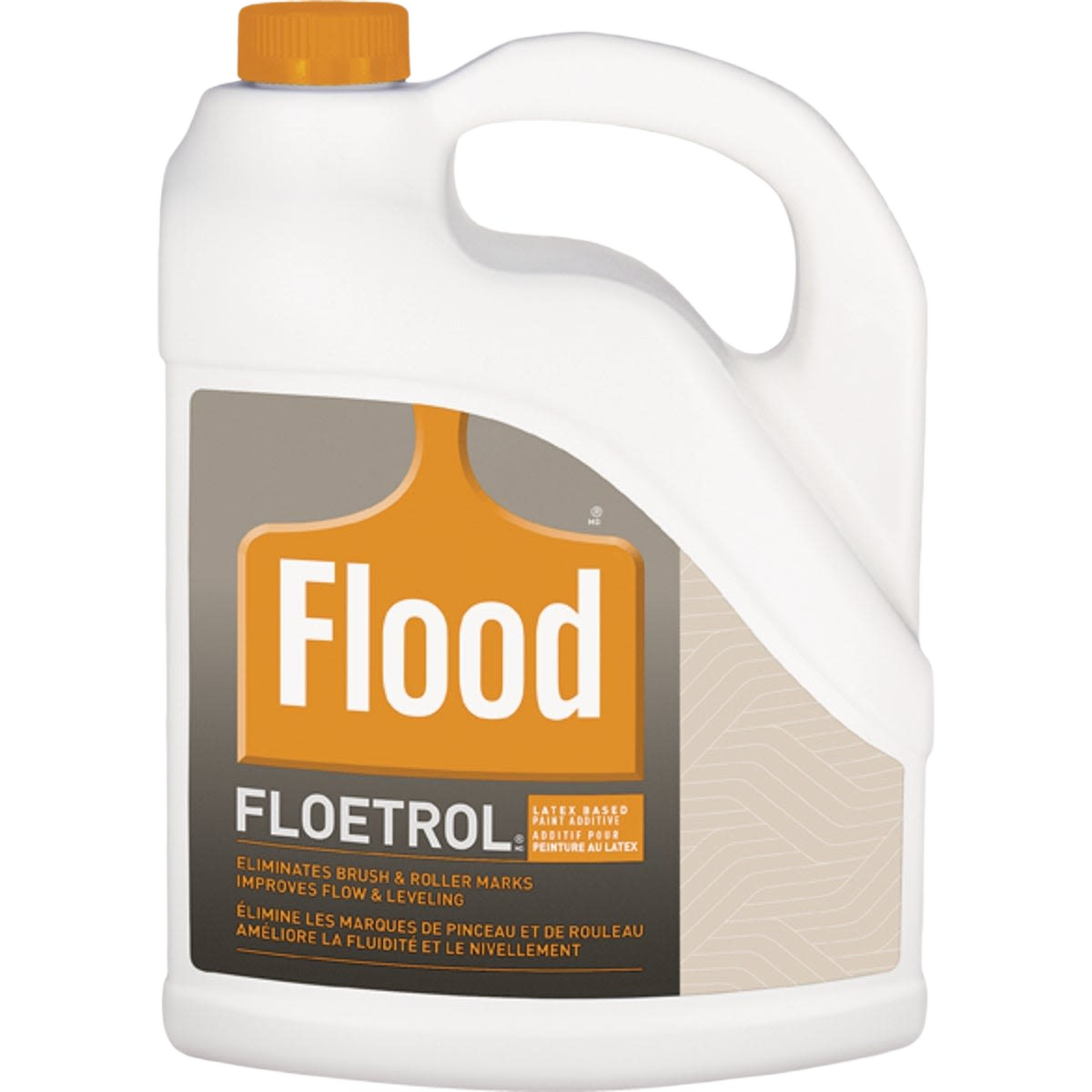 1-gallon container of Flood Floetrol latex paint conditioner for improved flow and brush performance under $50