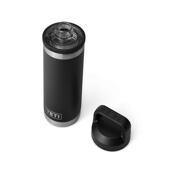 Black stainless steel 18 oz bottle with removable chug cap, part of Drinkware and Kitchen & Kitchenware collections under $50