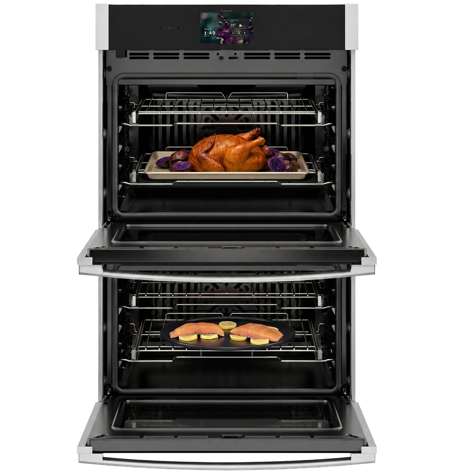 GE Profile™ 30" Smart Built-In Convection Double Wall Oven with In-Oven Camera and No Preheat Air Fry
