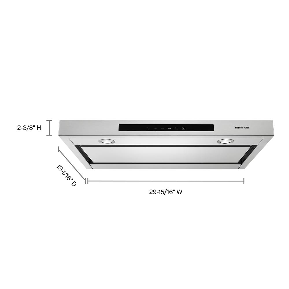 30" Low Profile Under-Cabinet Ventilation Hood