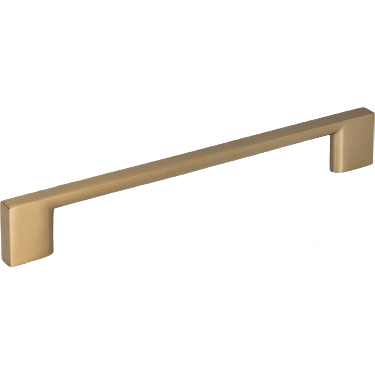 Satin bronze 160mm cabinet pull with modern rectangular design for furniture hardware and home improvement under $50