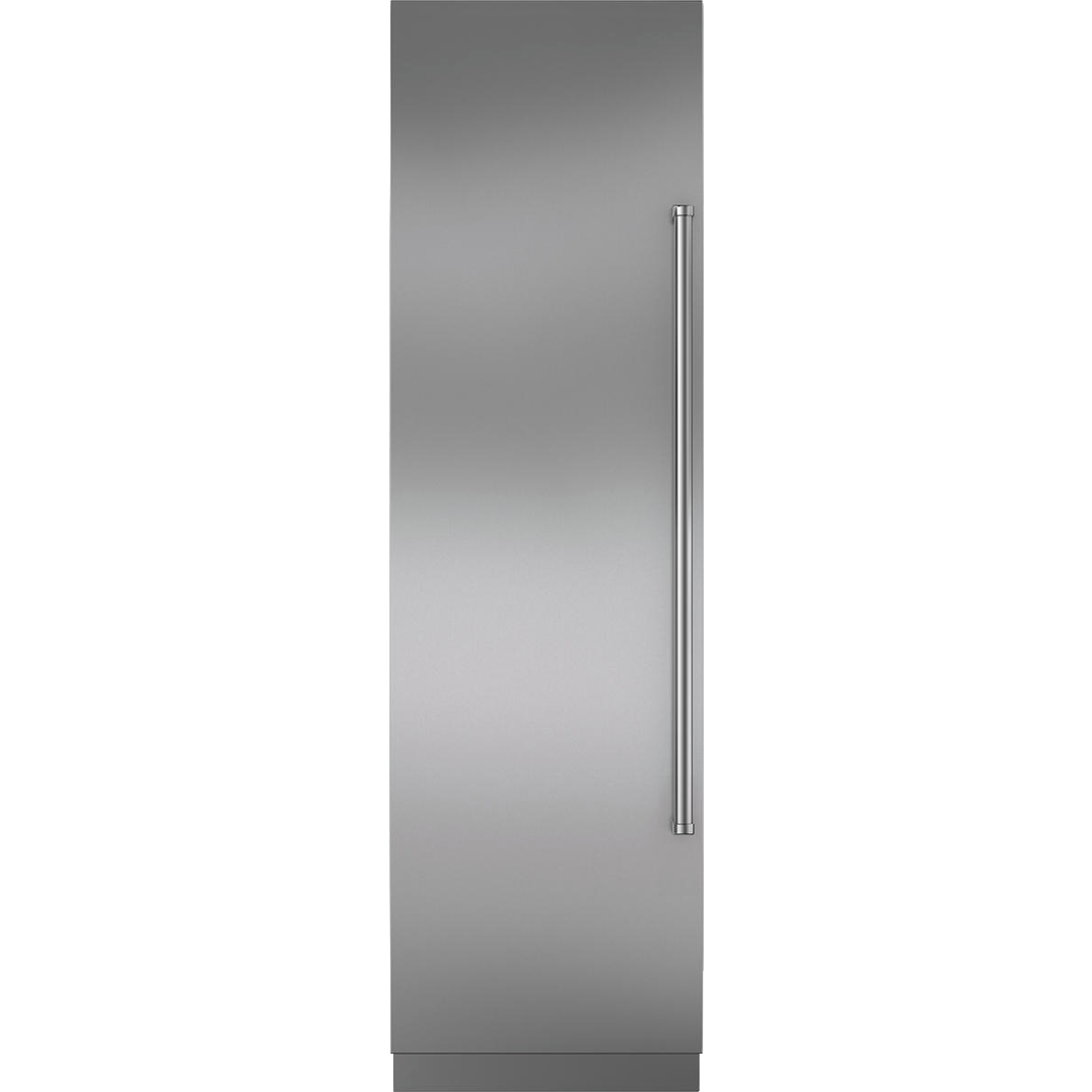 Tall stainless steel column freezer with left-side handle in Refrigerators and Kitchen & Kitchenware collections