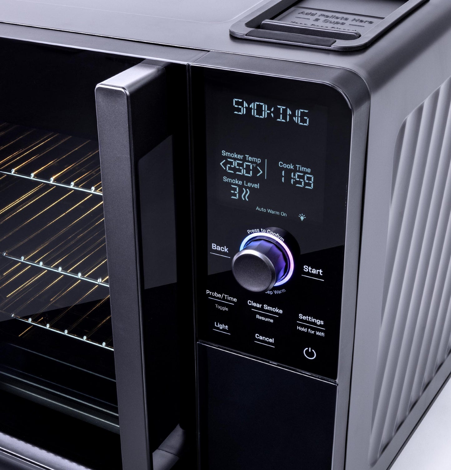 GE Profile™ Smart Indoor Pellet Smoker