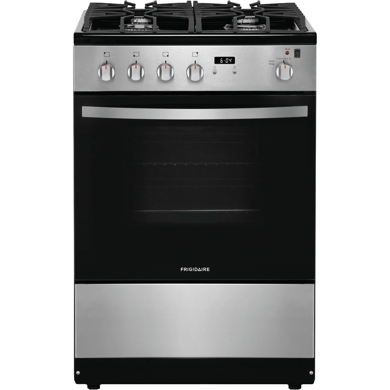 24" Front Control Freestanding Gas Range