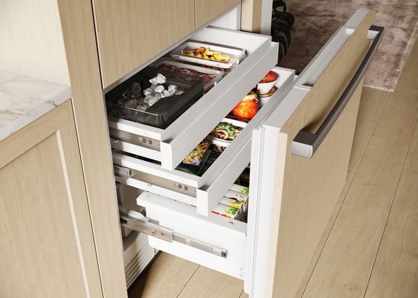 Benchmark™, Built-in Bottom Freezer Refrigerator, 36'', Softclose® Flat Hinge
