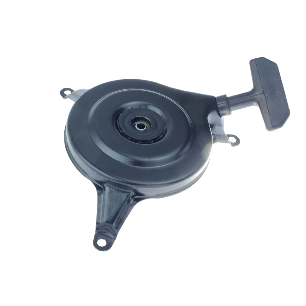 Black recoil starter assembly with pull handle for Honda equipment in Parts & Lubricants and Home Improvement collections