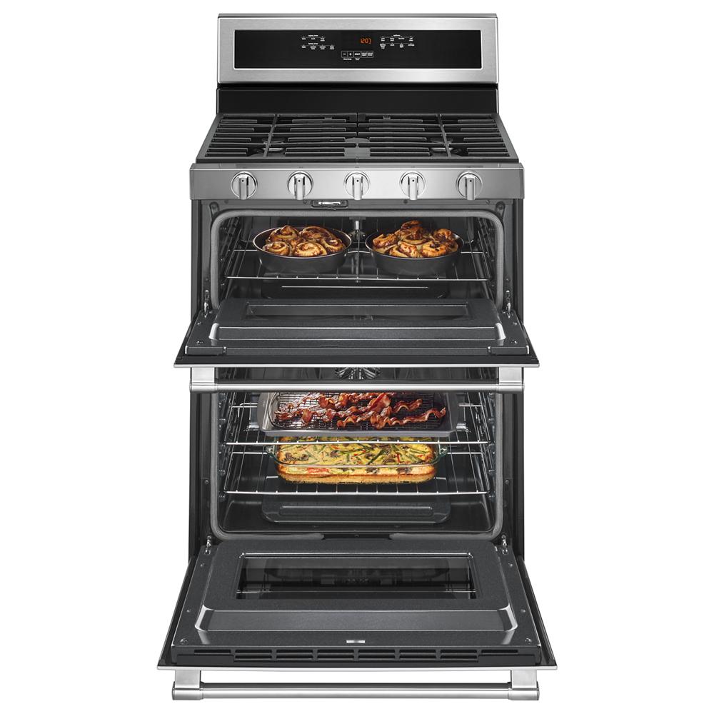 30-Inch Wide Double Oven Gas Range With True Convection - 6.0 Cu. Ft.