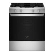 30-inch Gas Smart Range with Air Cooking Technology and Steam Clean