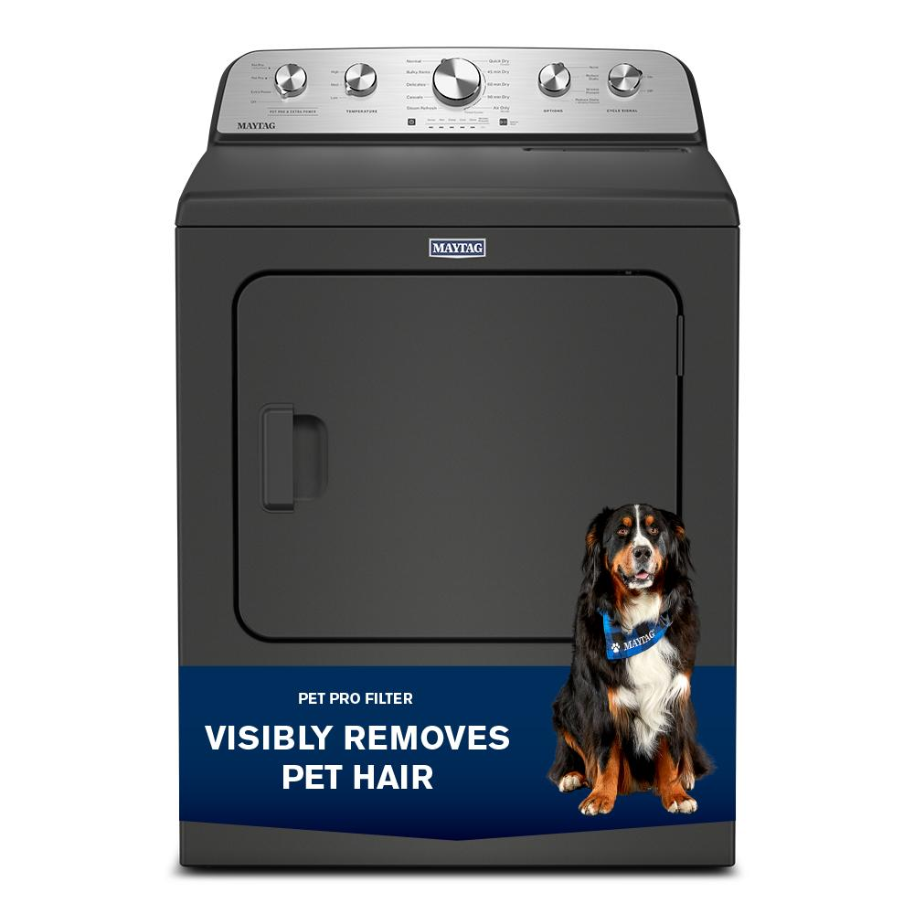 7.0 Cu Ft. Load Electric Dryer with Extra Power and Pet Pro Option