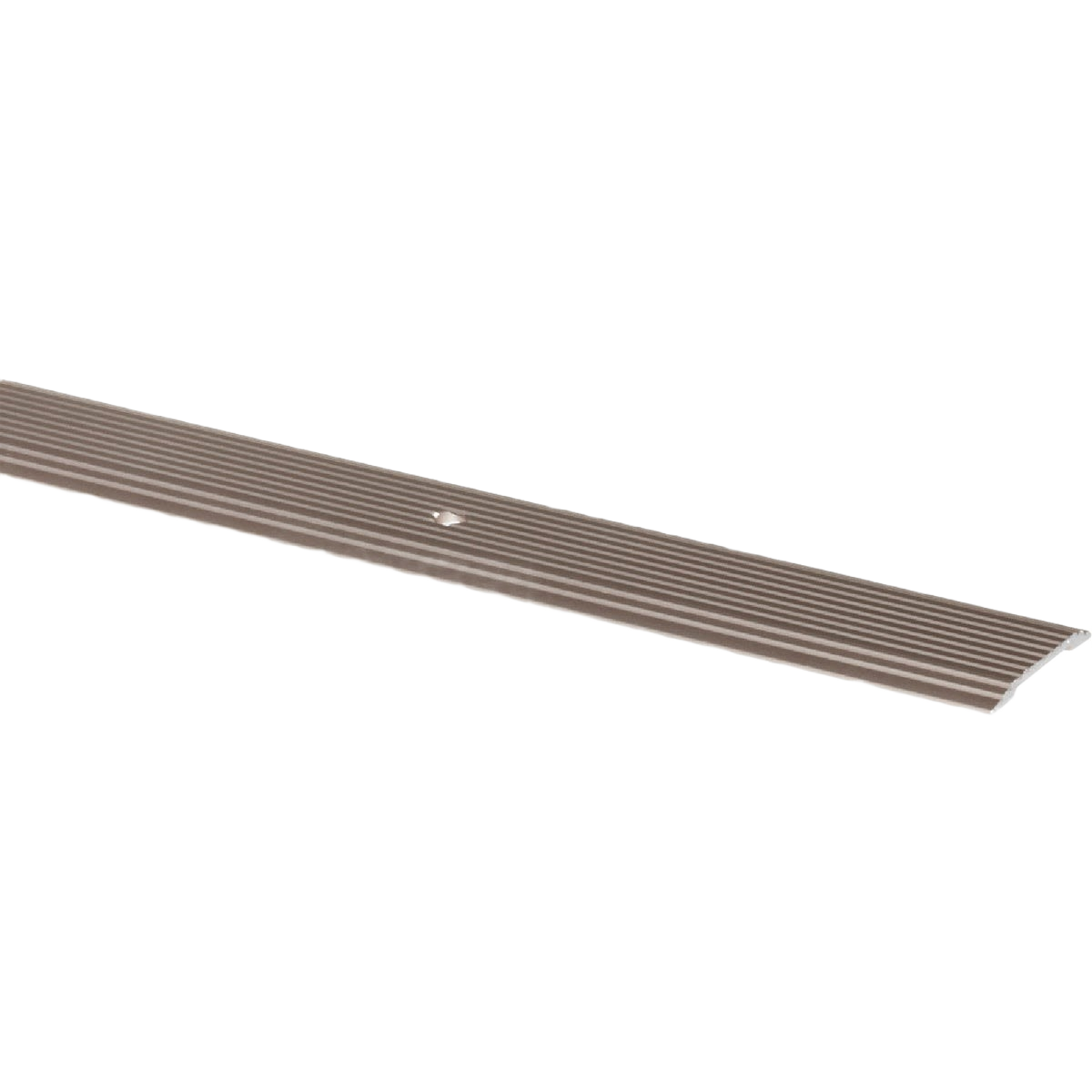 Pewter aluminum seam binder with screw nails for flooring transitions in Flooring Tools & Materials and Home Improvement collections
