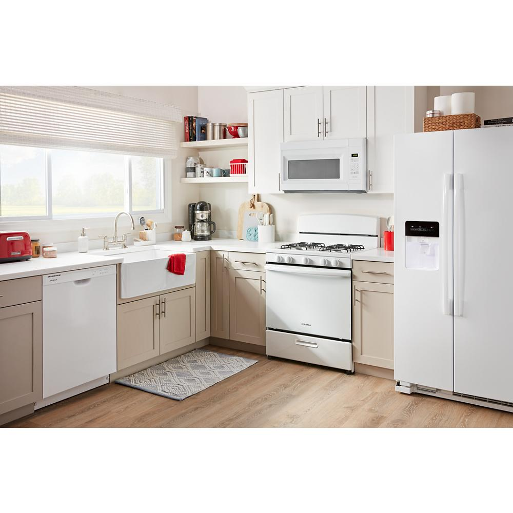 36-inch Wide Side-by-Side Refrigerator with Dual Pad External Ice and Water Dispenser - 25 Cu. Ft.