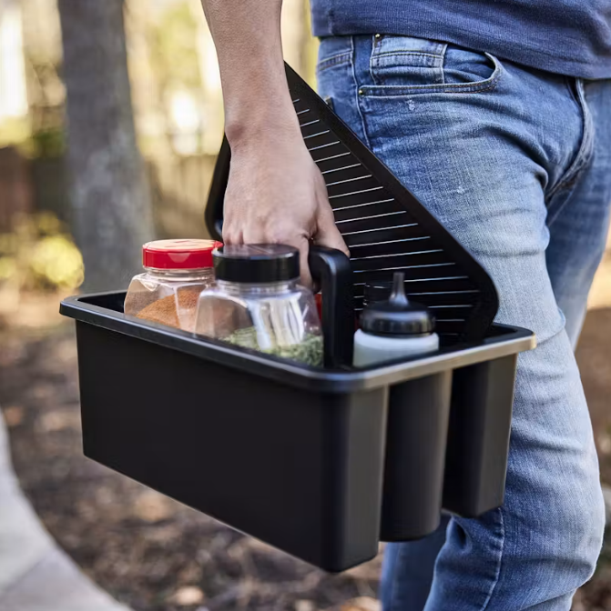 Weber Works Caddy with Tray Lid