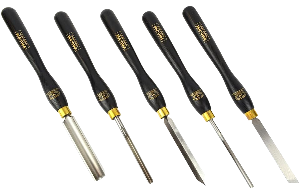 Crown 5 Pc. Pro-PM Turning Tool Set