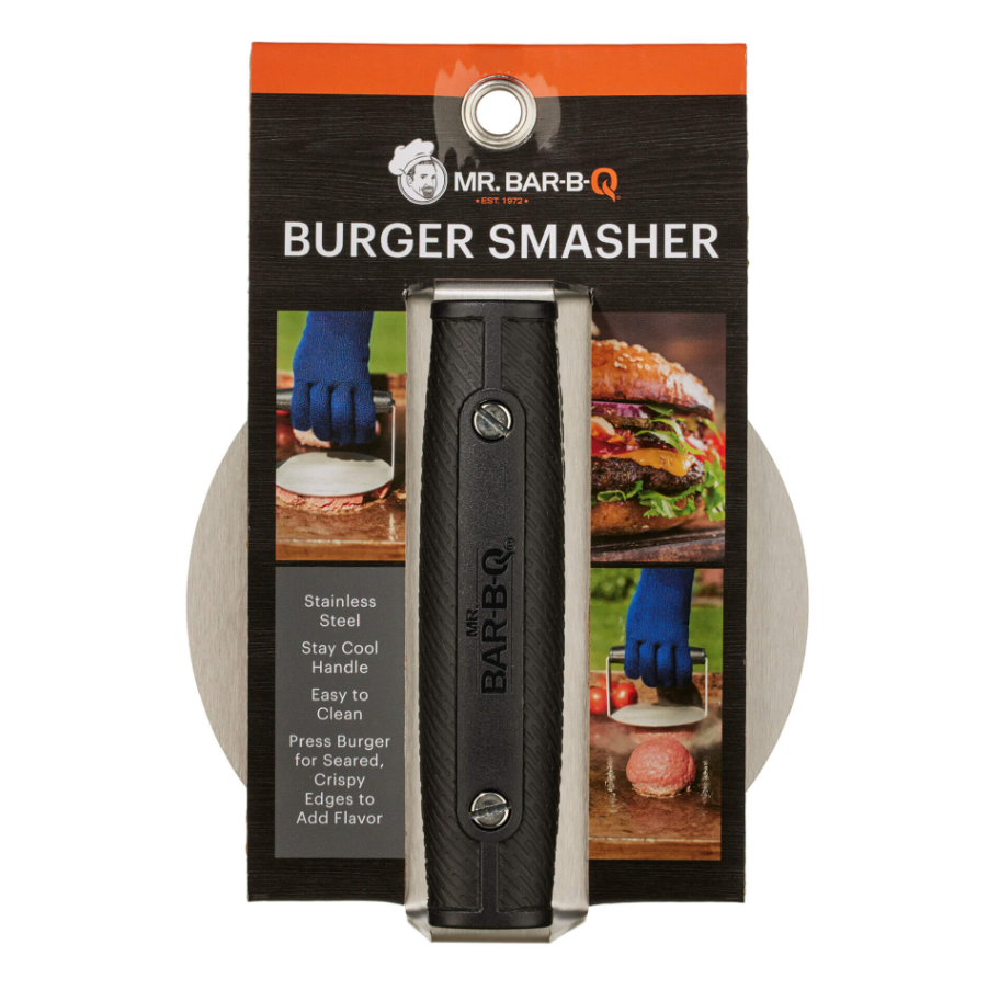 Mr. Bar-B-Q Griddle Burger Smasher Press