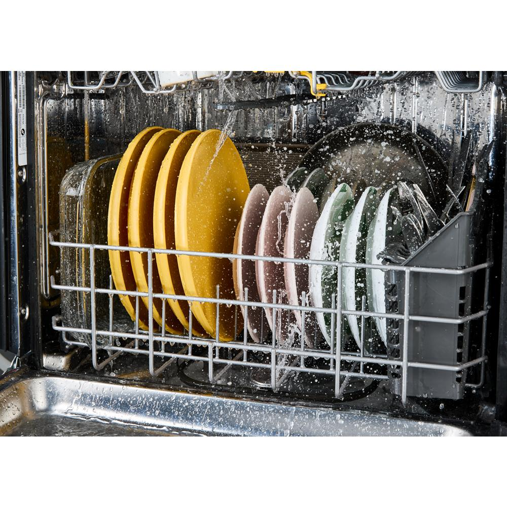 Whirlpool® 24-Inch Top Control Dishwasher with Total Coverage Wash and Auto Open Air Dry in Fingerprint Resistant Stainless Steel