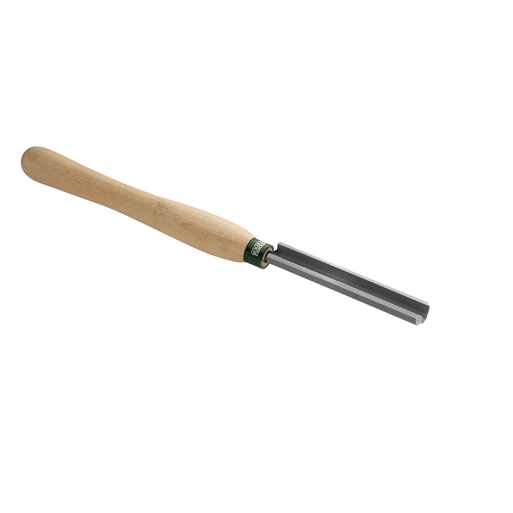 Woodworking roughing gouge with smooth wooden handle, designed for efficient material removal in woodworking tasks under $100 collection