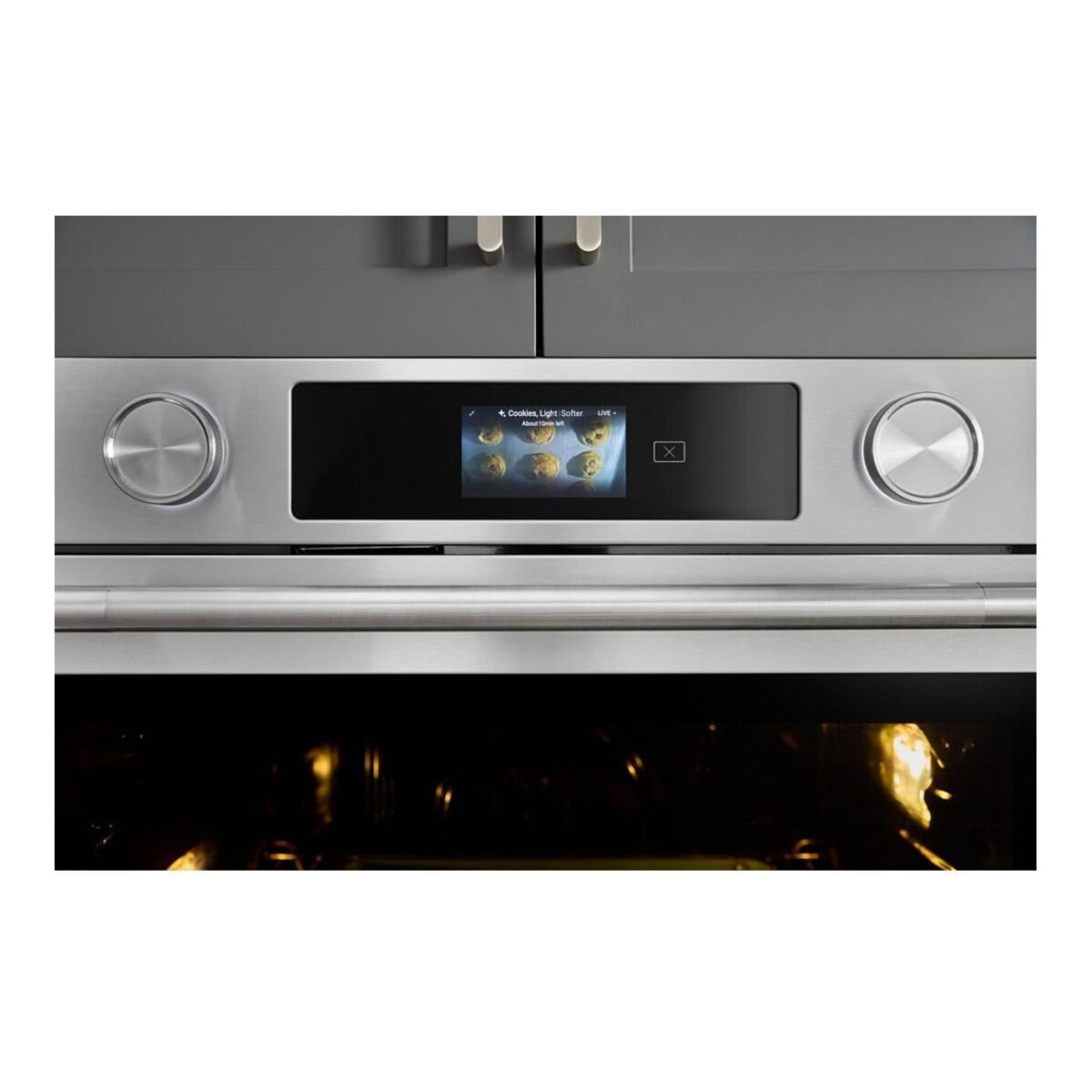 30-inch Smart Electric Combo Wall Oven with Intelligent Cooking Camera - Juniper