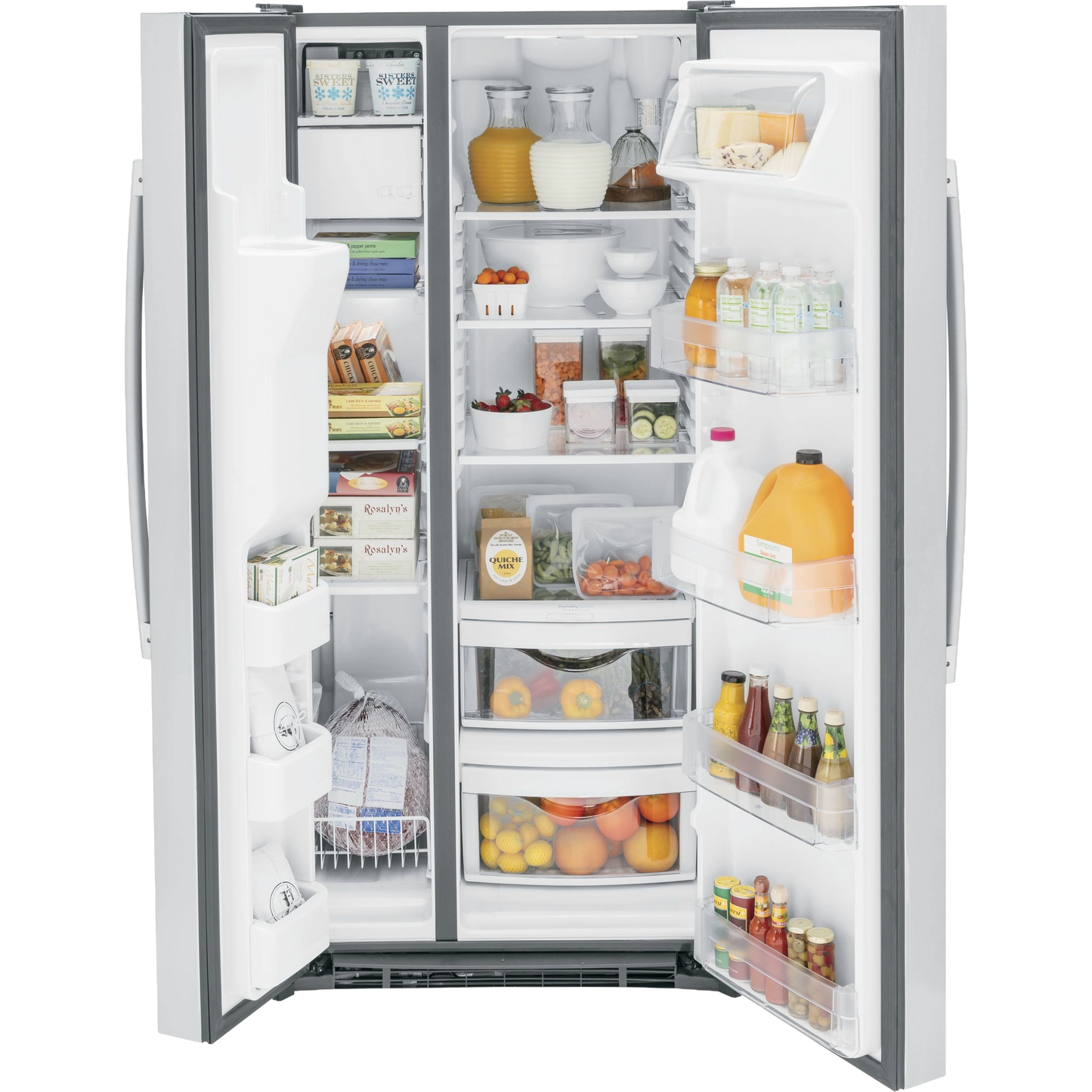 GE 23.0 Cu. Ft. Side-By-Side Refrigerator