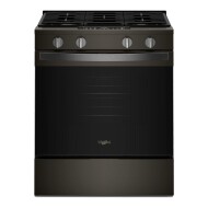 30-inch Gas Smart Range with Air Cooking Technology and Steam Clean