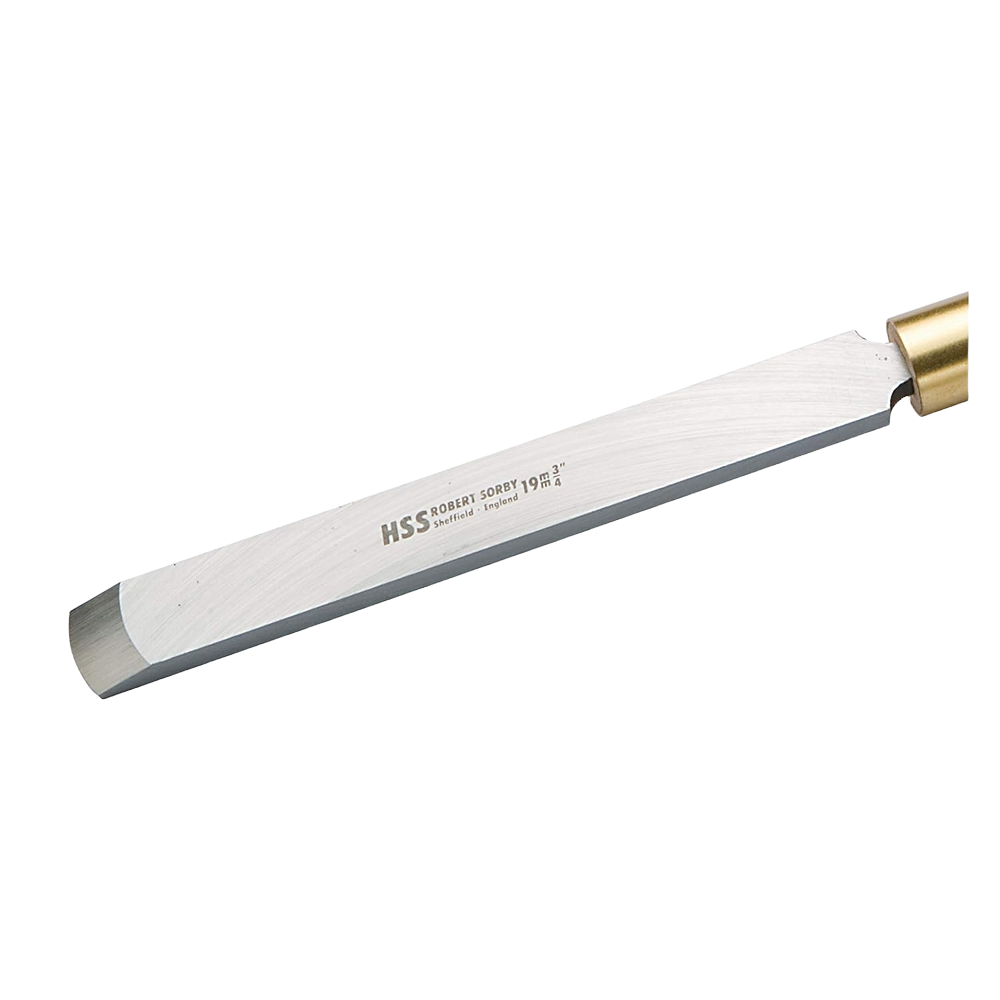 3/4 inch high-speed steel scraper blade with brass tang for woodworking and home improvement tools under $50
