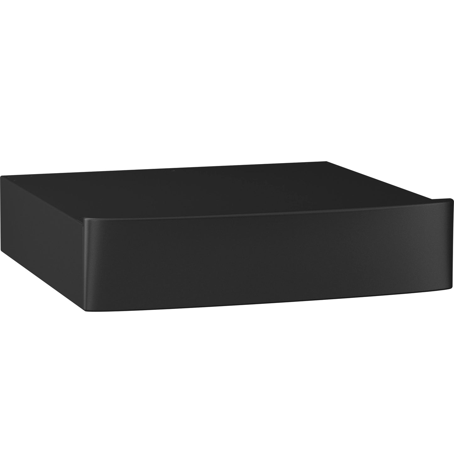 Black laundry riser platform designed for elevating washers or dryers in appliance parts and accessories collection