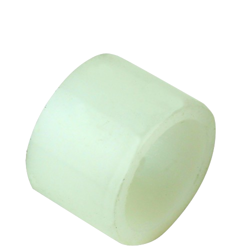 White cylindrical bushing designed for automotive and John Deere equipment, part of mechanic tools and parts collections