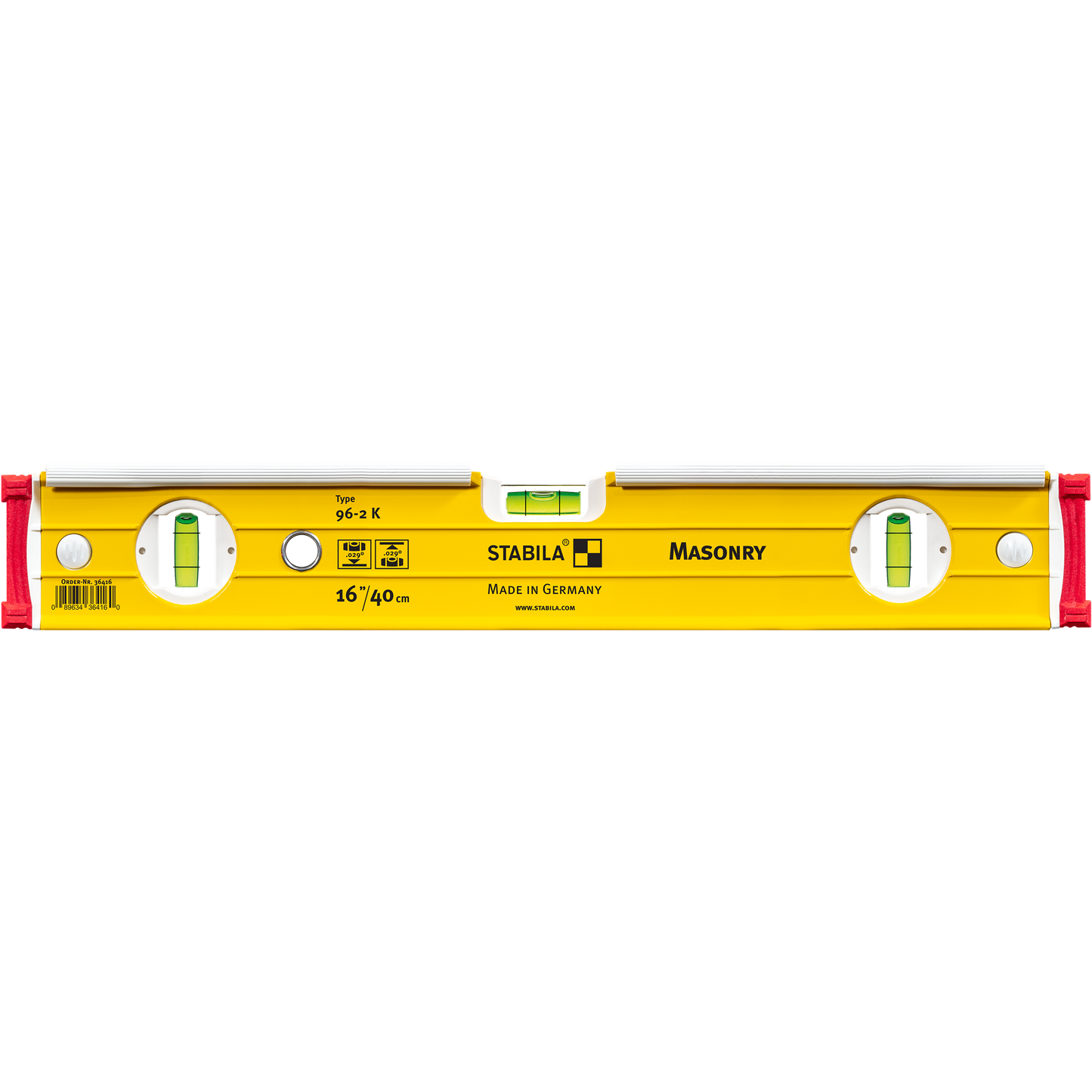 Stabila 16″ (40 cm) Type 196-2 K Mason Level