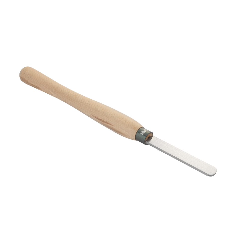 Woodworking scraper with domed high-speed steel blade and smooth beech wood handle in tools under $100 collection