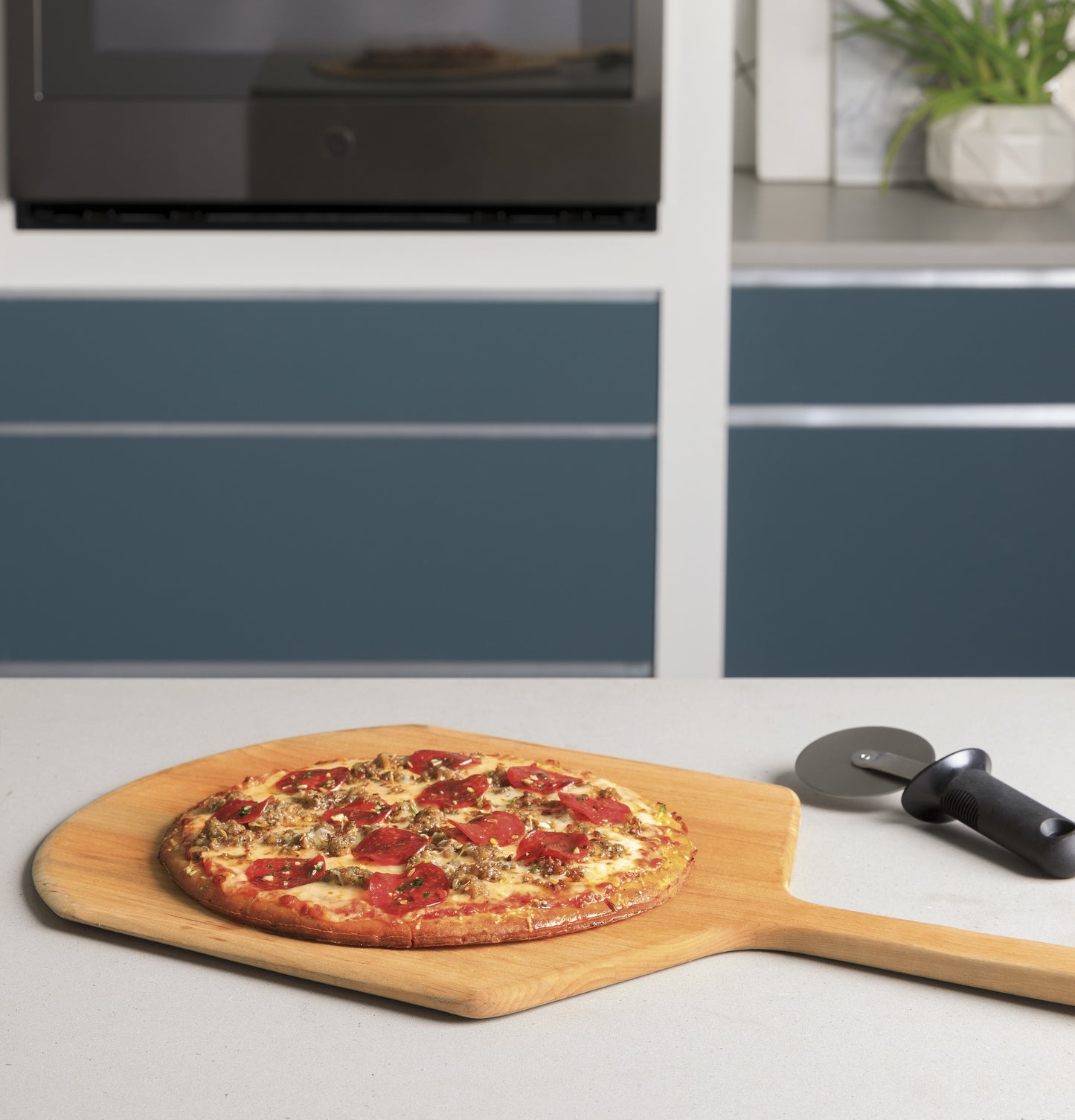 GE Profile™ 30" Smart Built-In Convection Single Wall Oven with In-Oven Camera and Air Fry