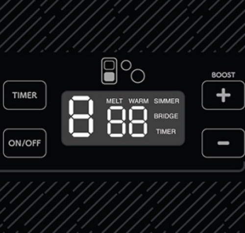 24" Induction Cooktop, 4 Heating Zones