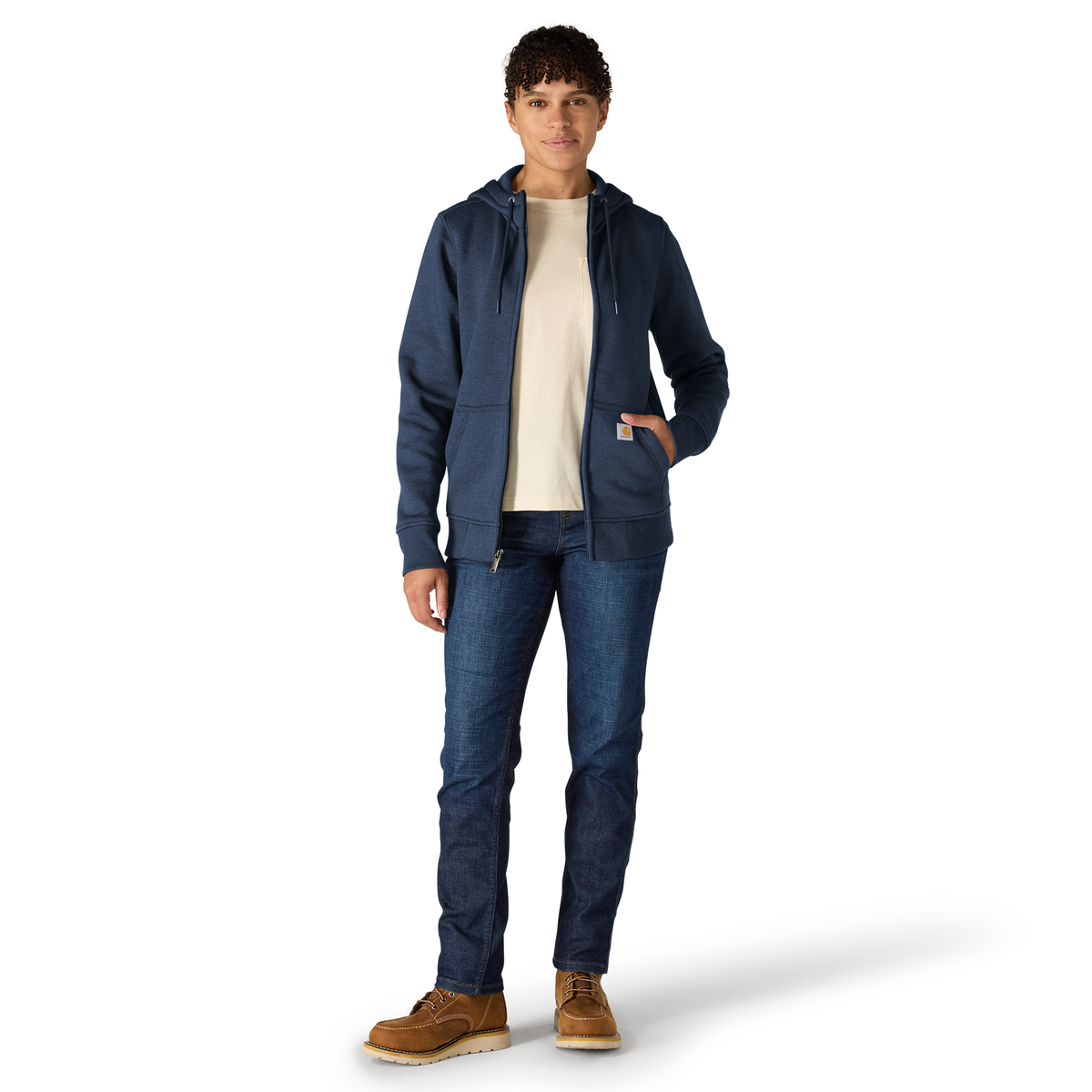 Carhartt Women's Relaxed Fit Midweight Full Zip Sweatshirt