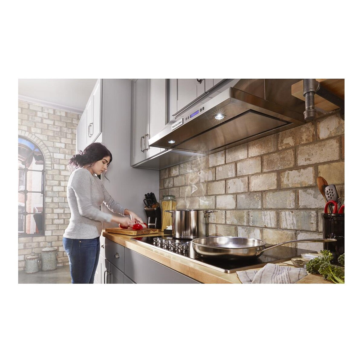 36" Electric Cooktop with 5 Elements and Knob Controls