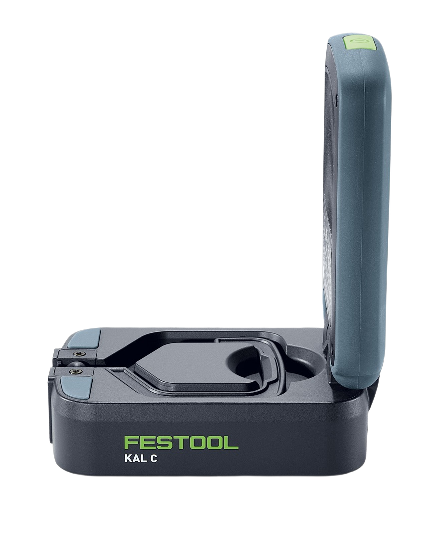 Compact cordless light with foldable design and green accents for work lights and home improvement tools under $100