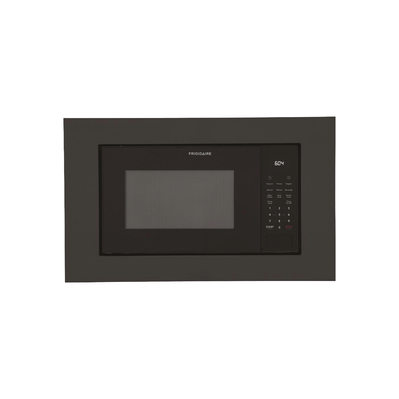 30" Black Stainless Steel Microwave Trim Kit