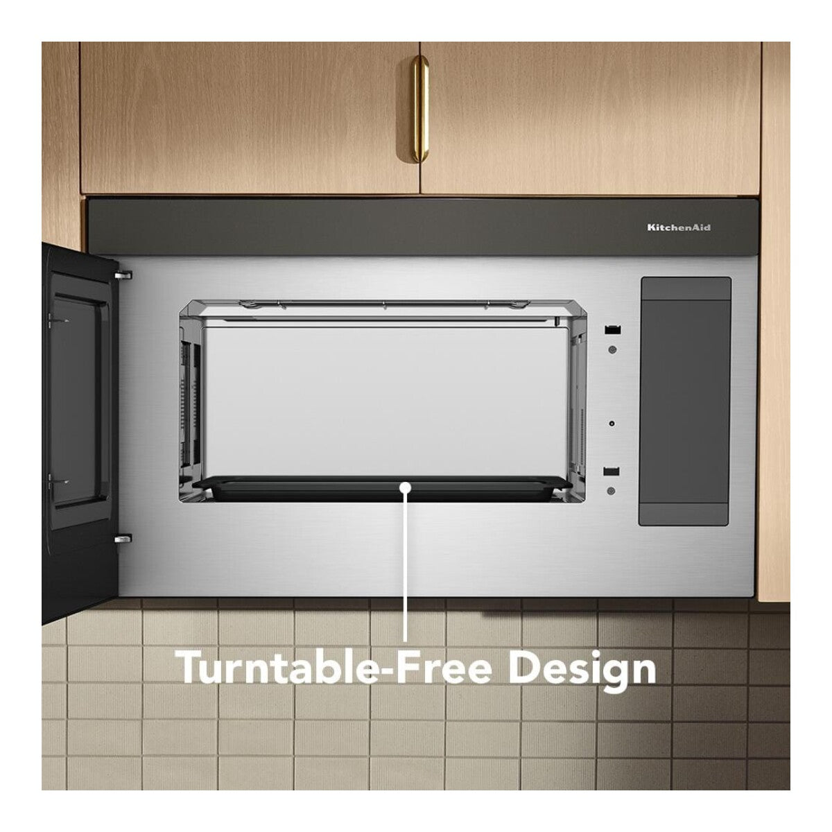 Multifunction Over-the-Range Microwave Oven with Flush Built-In Design