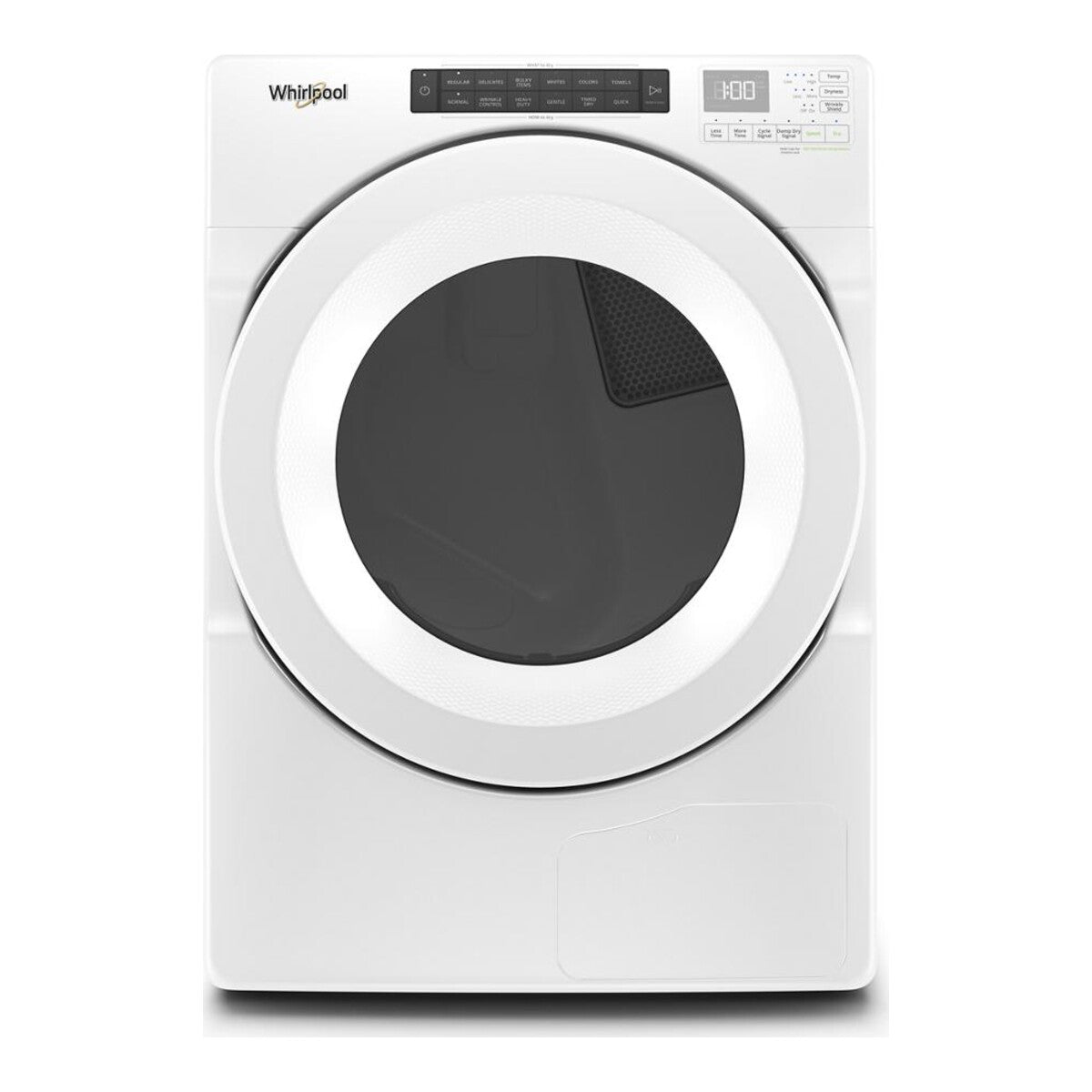 7.4 cu.ft Front Load Heat Pump Dryer with Intiutitive Touch Controls, Advanced Moisture Sensing