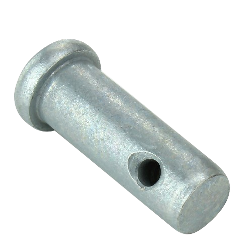Galvanized steel pin fastener with hole for securing, suitable for John Deere parts and home improvement projects under $50 category