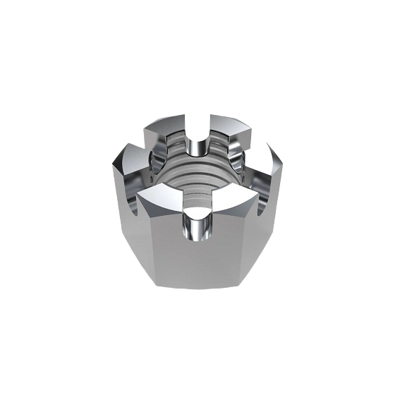John Deere 14M7213 M24 Hexagonal Slotted Nut
