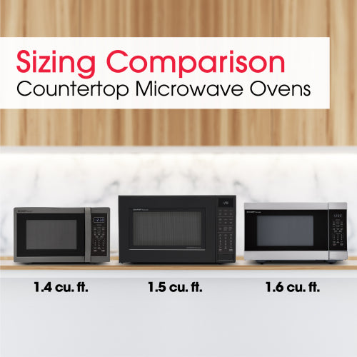 1.4 CF Countertop Microwave Oven