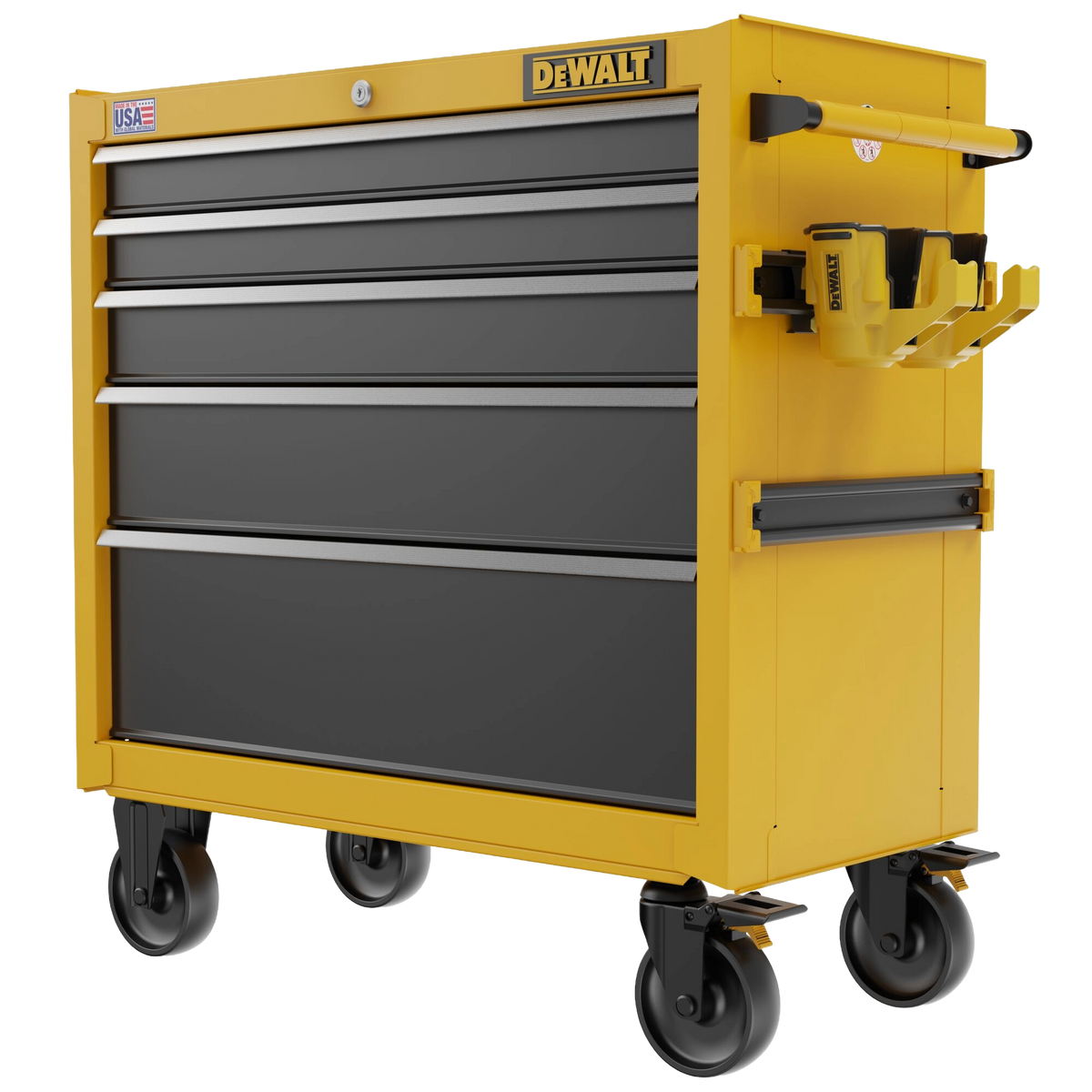 DEWALT 37" 5-Drawer Rolling Tool Cabinet